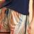 Pijama Regata De Microfibra Azul Sideral Com Estampa Matiz V25 - loja online