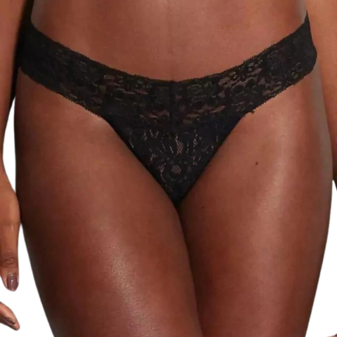 Calcinha Fio Dental Em Renda