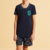 Pijama Familia Masculino Infantil Microfibra Azul Sideral C/Est. Puzzle V25 6 - Audácia Moda Íntima