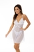 Camisola Tule Com Renda Inteira Tam Especial - Audácia Moda Íntima