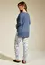 Pijama De Microfibra Mescla Azul Nuage Com Est . Foglia I24 44 - comprar online