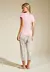 Pijama Com Calça Capri Rosa Tailor Com Estampa Curves I24 44 - comprar online
