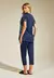 Pijama Aberto Capri Est . Ethno I24 C/Azul Sideral 44 - comprar online