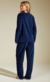 Pijama Longo De Fleece Azul Mosaic 42 - comprar online