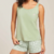 Pijama Regata De Verde Gleam Com Estampa Poa Flores - comprar online