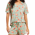 Pijama Curto De Microfibra Estampa Cappuccino 42 - comprar online