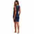 Pijama Supermicro Bermudda Estampa Geo Flower V25 Com Azul Sideral - comprar online