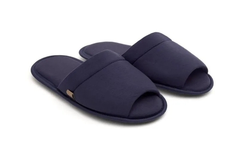 Pantufa Aberta De Viscose Stretch