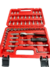 Jogo De Soquetes E Bits De 1/4” Com Catraca 57 Peças - Corneta - loja online