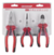 Conjunto De Alicates Com 3 Peças Gedore Red Alicate Universal, Alicate de bico E Alicate De Corte