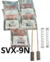 5 Pares Escova Regulador Valeo SVX-9N 12V - comprar online