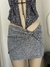 Mini Glitter nudo Plata