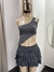 Mini short con volados - comprar online