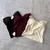 Top con tazas strapless en internet
