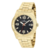Kit Relógio Champion Dourado + Pulseira de Couro CA31480C na internet