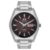 Relógio Orient Masculino Automático F49SS013 - Prata/Marrom
