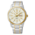 Relógio Seiko Automático SNKN92B1 - Prata e Dourado
