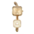 Relógio Technos Feminino Crystal Dourado - 751AA/1D