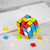 Cubo Mágico 3x3x3 Fanxin Lego Building Blocks - Preto - Enigmaticos - Todos Os Tipos De Cubo Mágico