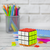 Cubo Mágico 3x3x3 Fanxin Lego Building Blocks - Preto - loja online