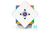 Cubo Moyu 3x3x3 YS3M Magnético + Maglev + Ball Core + UV - loja online