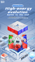 Cubo Moyu 3x3x3 WRM V10 Weilong Ai UV Bluetooth - Magnético - loja online