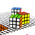 Cubo Mágico Mosaico Gan 10x10 - 100 Mini Cubos - Enigmaticos - Todos Os Tipos De Cubo Mágico