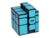 Cubo Mágico Qiyi Mirror Blocks Tiled Azul - Magnético - Enigmaticos - Todos Os Tipos De Cubo Mágico