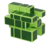 Imagem do Cubo Mágico Qiyi Mirror Blocks Tiled Verde - Magnético