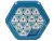 Quebra Cabeça Qiyi Klotski Hexagonal Numérico - comprar online