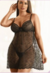 Camisola em Renda e Tule com Bojo - Yaffa - Y7074 na internet