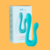 Vibrador para Casal com Duas Pontas Estimuladoras Flexíveis, 10 Modos de Vibração e Recarregável - Intt Toys Double - comprar online