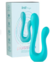 Vibrador para Casal com Duas Pontas Estimuladoras Flexíveis, 10 Modos de Vibração e Recarregável - Intt Toys Double