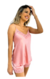 Baby Doll Feminino Alça Maya Cetim de Seda com Renda - prazercomluxo.store