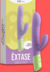 EXTASE - Vibrador Rabbit com 10 Modos de Vibração, Movimentos de Vai e Vem e Carregamento via Cabo USB - Intt Toys Êxtase | 15 x 3,4 cm | - comprar online