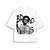 Camisa Oversized Gola Canelada Bruno Mars - Locked out of Heaven ( Somente frente) na internet