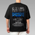 CAMISETA TRADICIONAL PORSCHE 911 GTRs AZUL METÁLICO