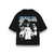 CAMISA OVERSIZED GOLA CANELADA SPACE BLUE CR7