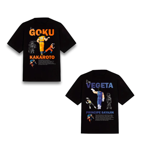 COMBO TRADICIONAL GOKU E VEGETA