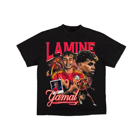 Camisa Oversized Gola Canelada - Edição Especial Lamine Yamal - comprar online