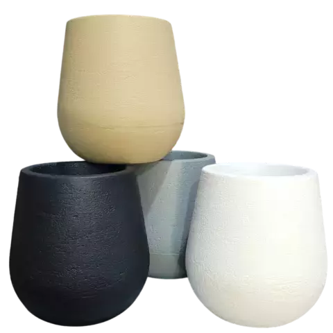 MACETA ROTOMOLDEADA RUSTICO CHICO 20CM - comprar online
