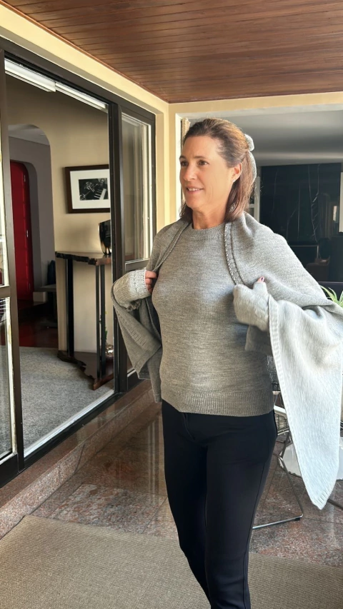 Mini Manta de Tricô - comprar online