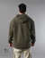 Essential Oversize Hoodie Verde Oliva - tienda online