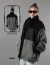 Campera Polar Soft Black/Gray en internet