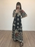VESTIDO KEYLA - BOHO IMPERIAL (Fundo Preto)