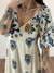 VESTIDO KEYLA - BOHO IMPERIAL (Fundo Off-White/Azul) - Loja Figurino