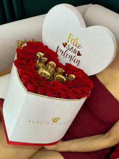 CORAZÓN FIORI 35 ROSAS - comprar online