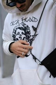 Blusa Moletom Luca Brand Street Concept - Off White - comprar online