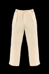 Pants Sess Reta Pregas Alfaiataria Off-white