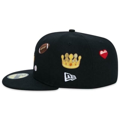 Boné New Era 59FIFTY Fitted emoji Multi na internet